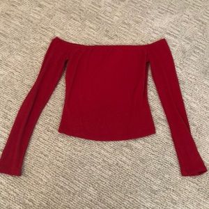 Off the shoulder top